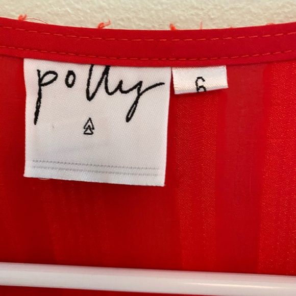 Princess Polly red Mini Wrap Dress - Picture 5 of 5